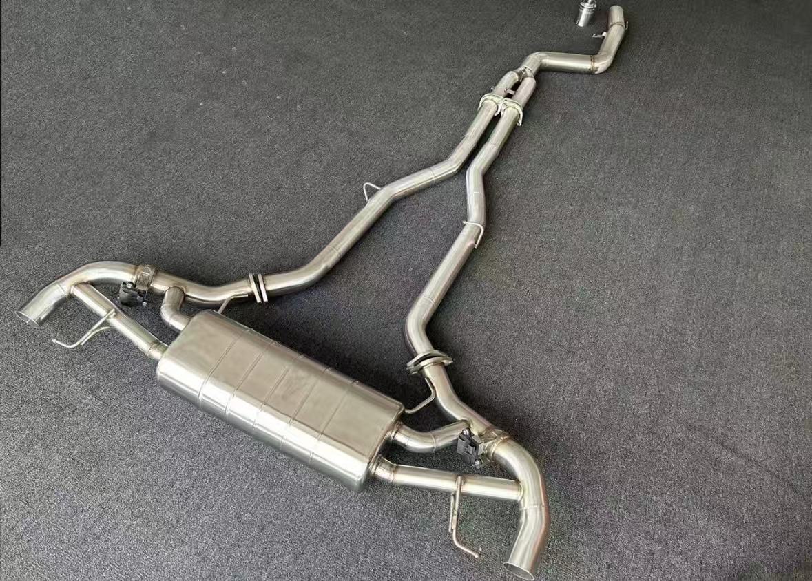 BMW X5 40i mid and rear exhaust assembly